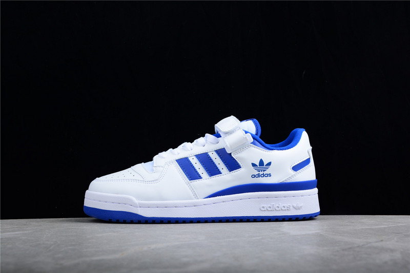 Forum Low Shoes Cloud White/Cloud White/Royal Blue 27