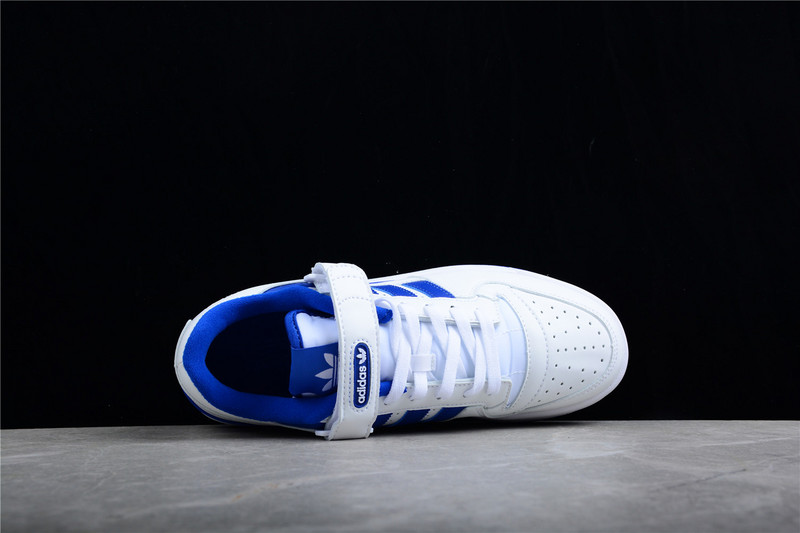 Forum Low Shoes Cloud White/Cloud White/Royal Blue 31