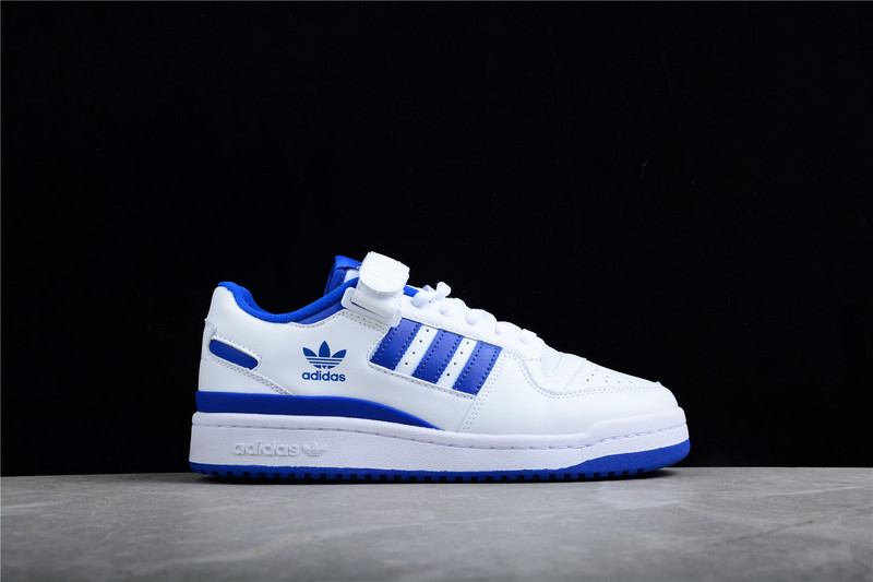 Forum Low Shoes Cloud White/Cloud White/Royal Blue 33