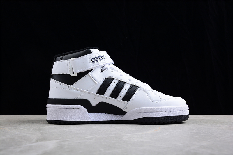 Forum Mid Shoes Cloud White/Core Black/Cloud White 15