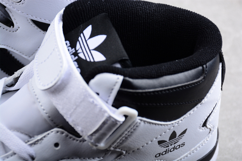 Forum Mid Shoes Cloud White/Core Black/Cloud White 21