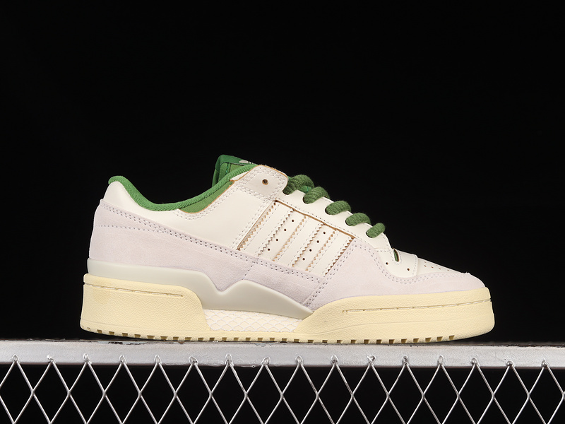 Forum 84 Low Off White/Green/Beige 11