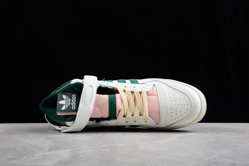 Forum 84 High Shoes Off White/Team Dark Green/Cloud White 13