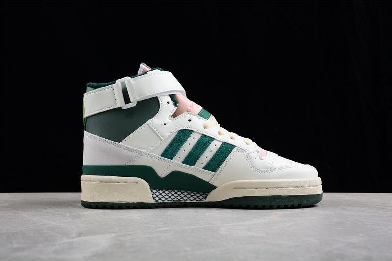 Forum 84 High Shoes Off White/Team Dark Green/Cloud White 15