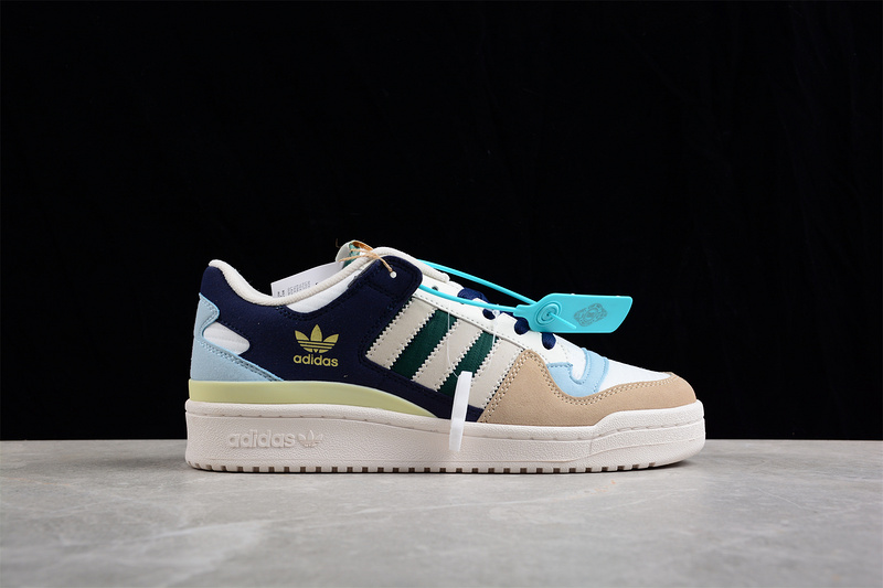 Forum 84 Low Shoes Cloud White/Collegiate Green/Magic Beige 25