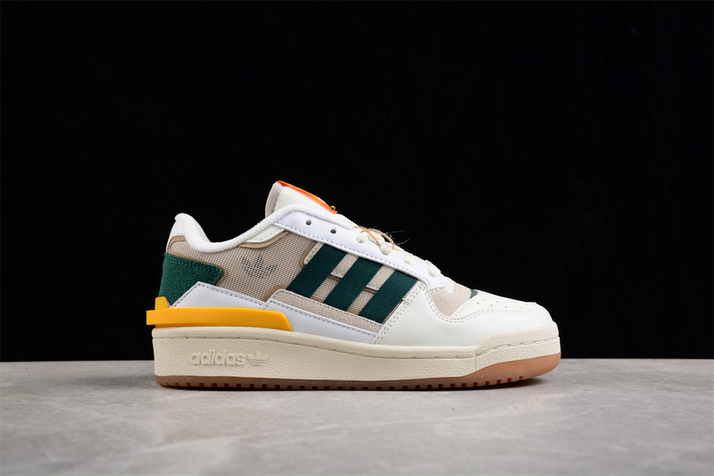 Adidas Forum 84 Low White/Black/Orange/Green/Brown 23