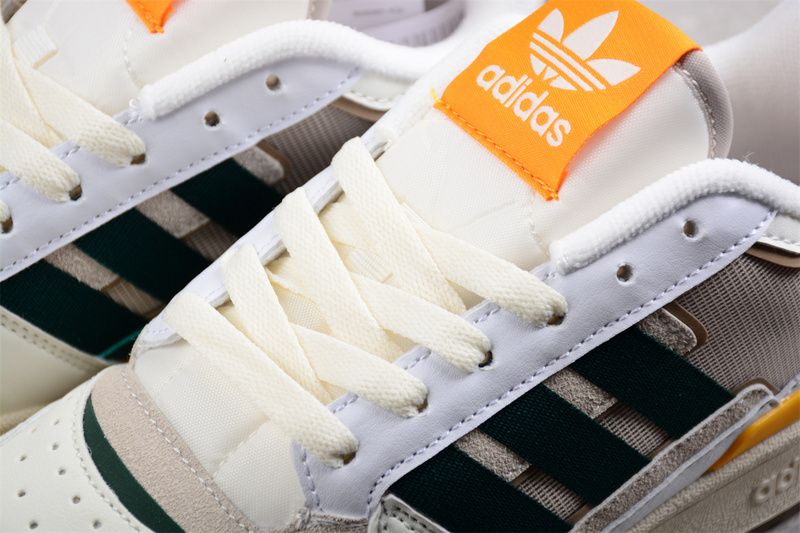 Adidas Forum 84 Low White/Black/Orange/Green/Brown 29