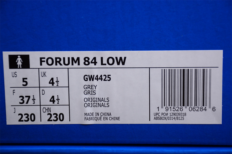 Adidas Forum 84 Low White/Blue/Grey 11