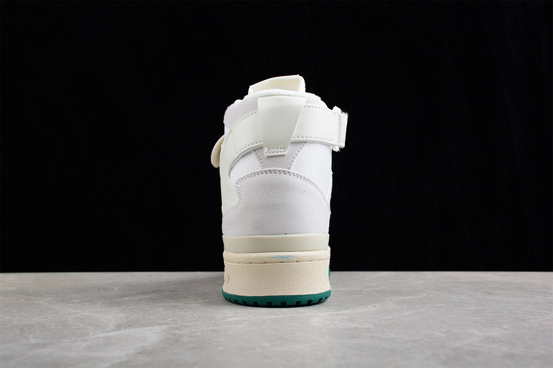 Forum High 84 College Pack Cloud White/Cream/Collegiate Green 27