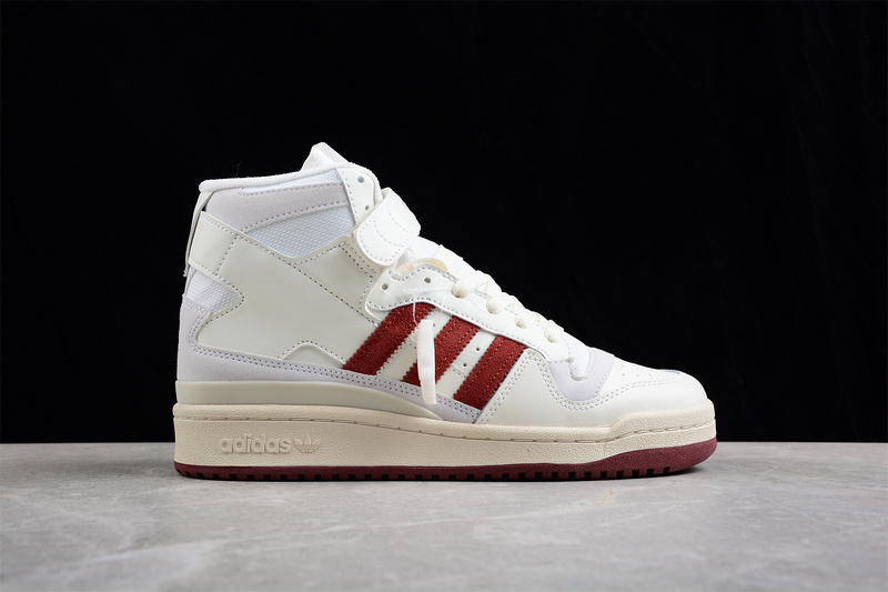 Forum 84 High Shoes Cloud White/Cloud White/Red 23