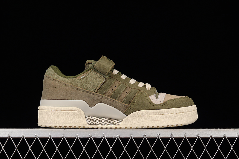 Forum 84 Low Olive/Olive/Cream White 5