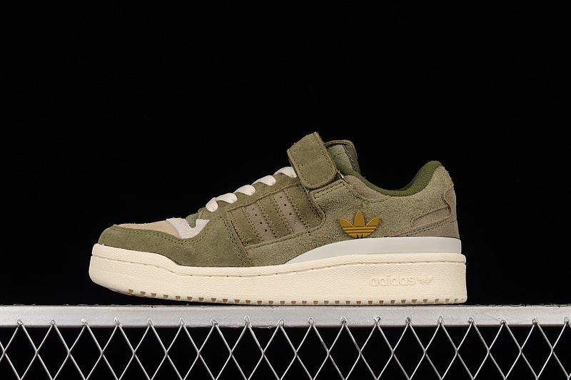 Forum 84 Low Olive/Olive/Cream White 21