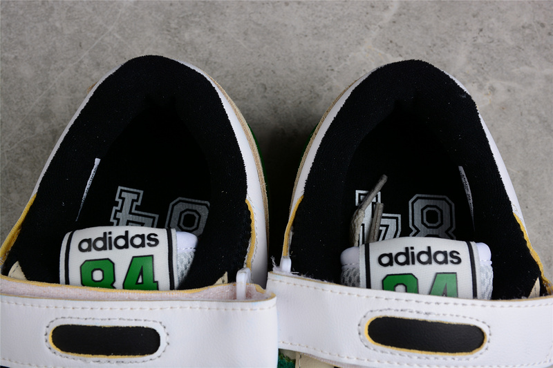 Forum 84 Low Celtics Shoes Cloud White/Core Black/Green 23