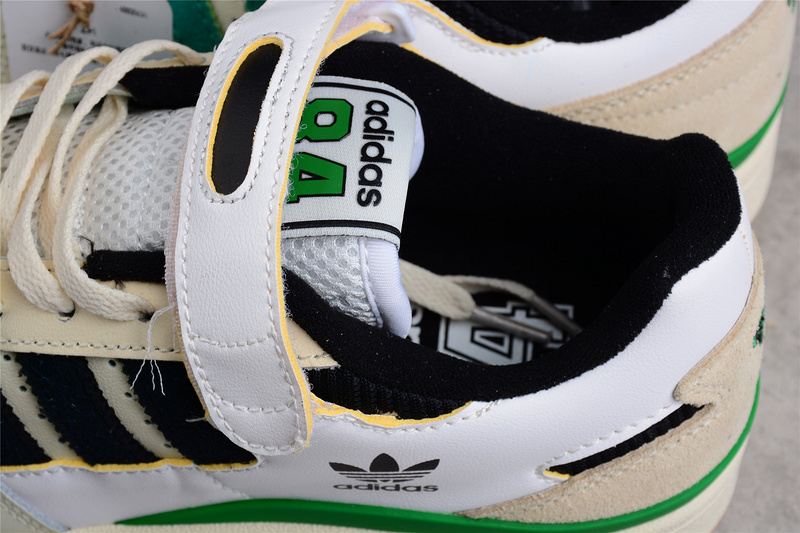 Forum 84 Low Celtics Shoes Cloud White/Core Black/Green 39