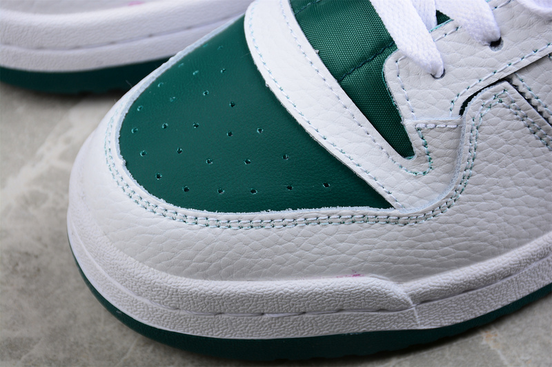 Forum 84 Low Shoes Cloud White/Collegiate Green/Cloud White 25