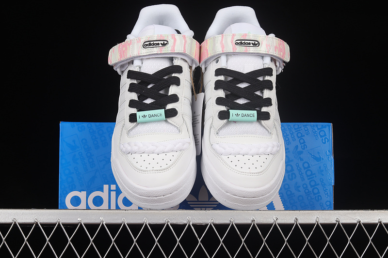 Forum 84 Low White/White/Pink 13