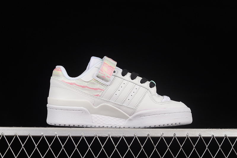 Forum 84 Low White/White/Pink 15