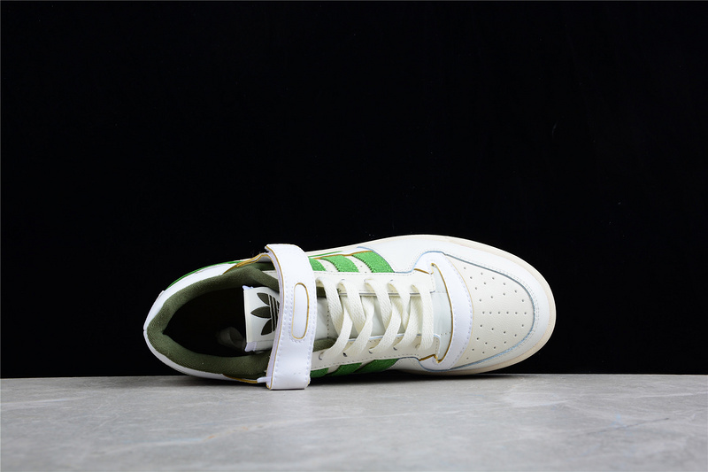 Forum 84 Low Shoes Cloud White/Crew Green/Wild Pine 9