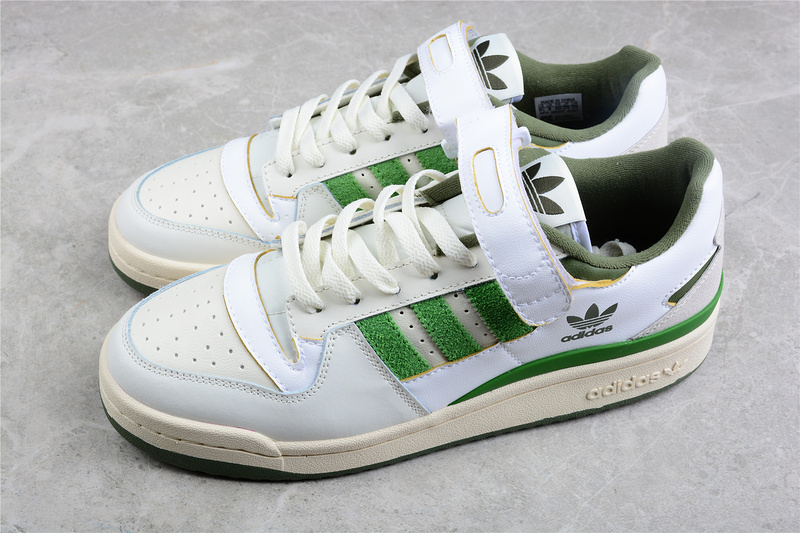 Forum 84 Low Shoes Cloud White/Crew Green/Wild Pine 27