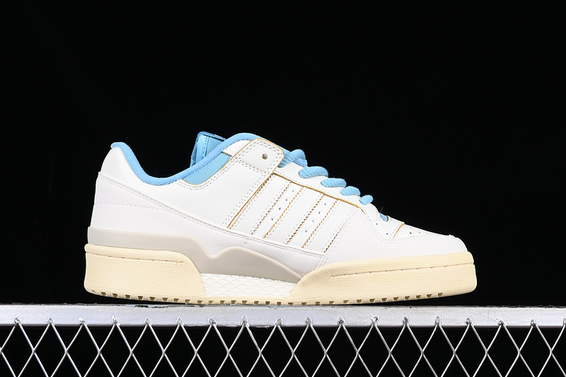 Adidas Forum 84 Low Classic Off White/Cream White/Preloved Blue 17