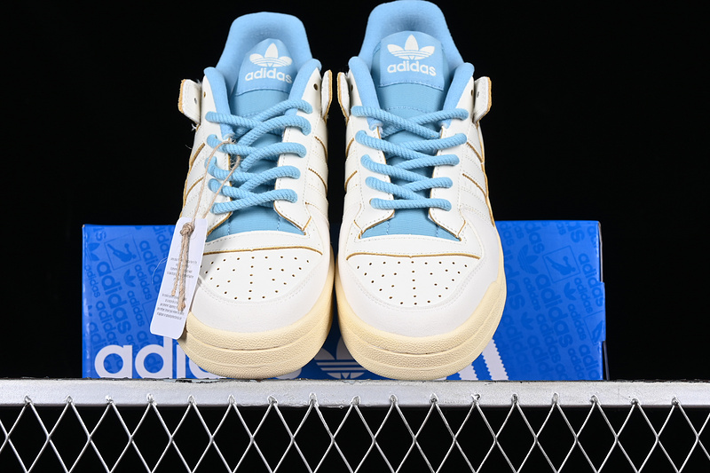 Adidas Forum 84 Low Classic Off White/Cream White/Preloved Blue 29