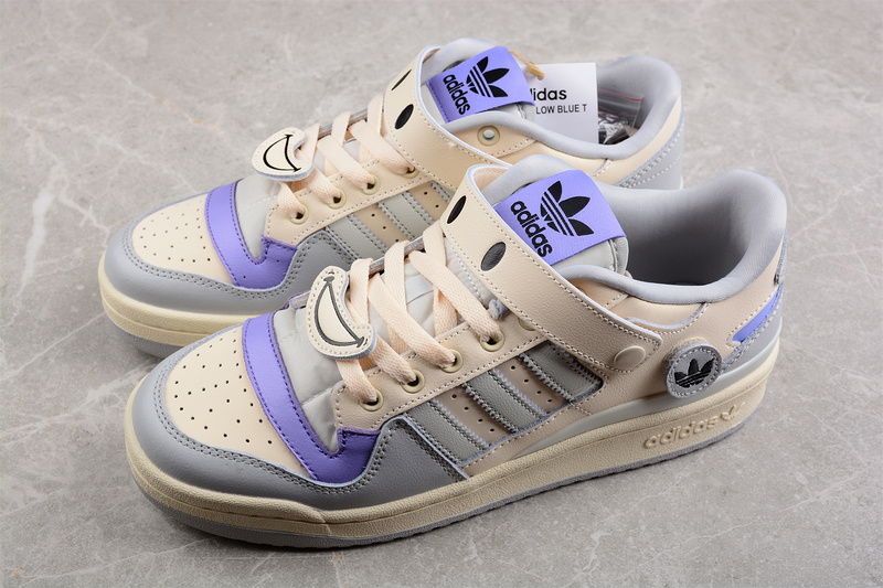 Forum 84 Low Shoes Purple/Beige/Light Blue 19