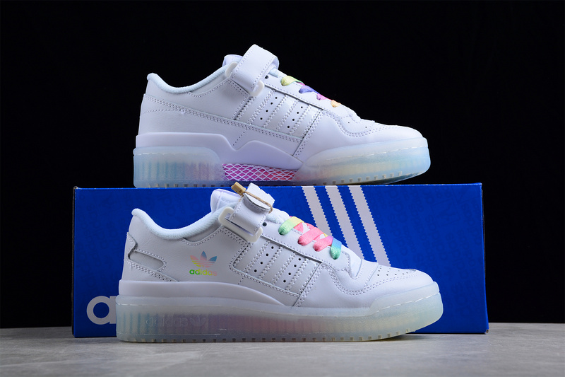 Forum 84 Low Shoes Cloud White/Cloud White/Multi-Color 11