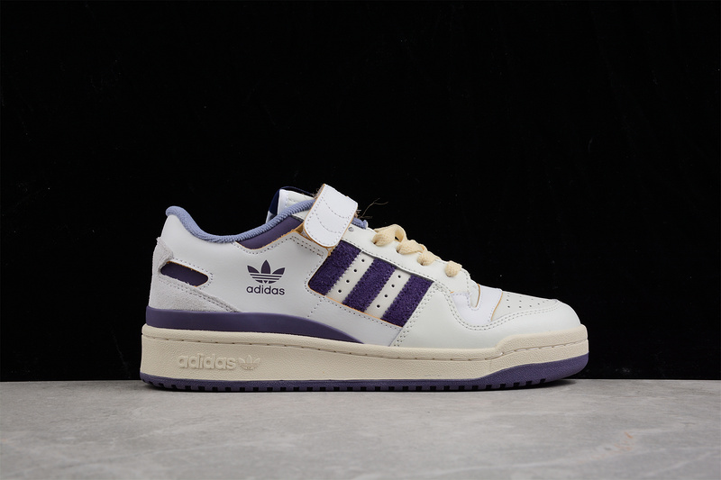 Forum 84 Low White/Purple/White 7