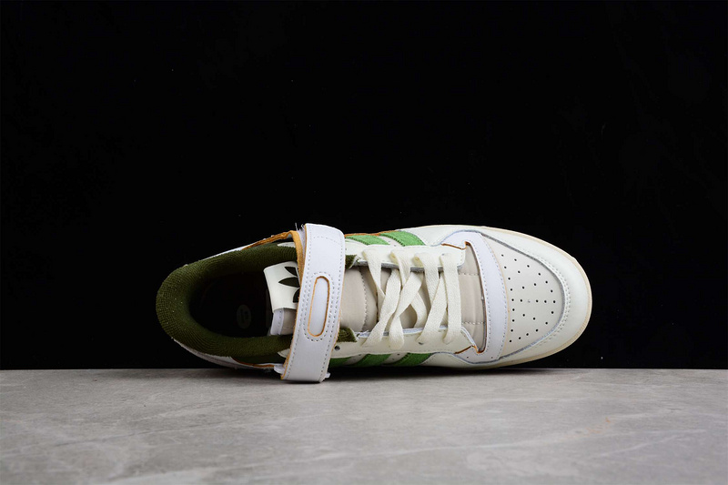 Forum 84 Low Shoes Cloud White/Black/Green 5