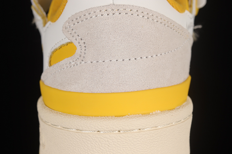 Forum 84 Low White/White/Yellow 3