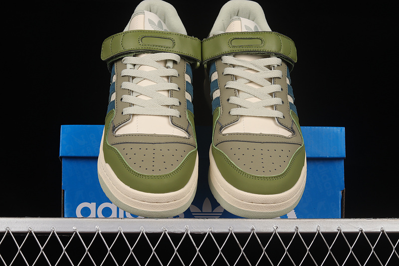 Forum 84 Low Green/Grey/White/Blue 19