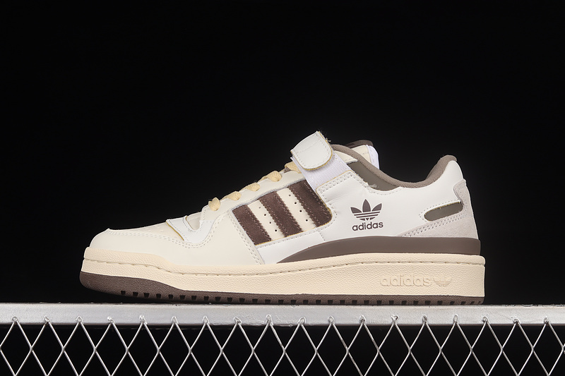 Forum 84 Low White/Brown/Brown 29