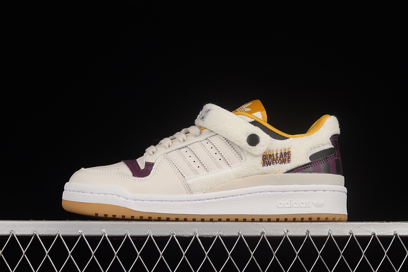 Forum Low Purple Beauty/Chalk White/Core Black 5