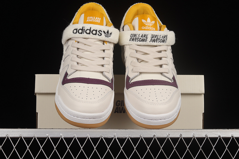 Forum Low Purple Beauty/Chalk White/Core Black 11