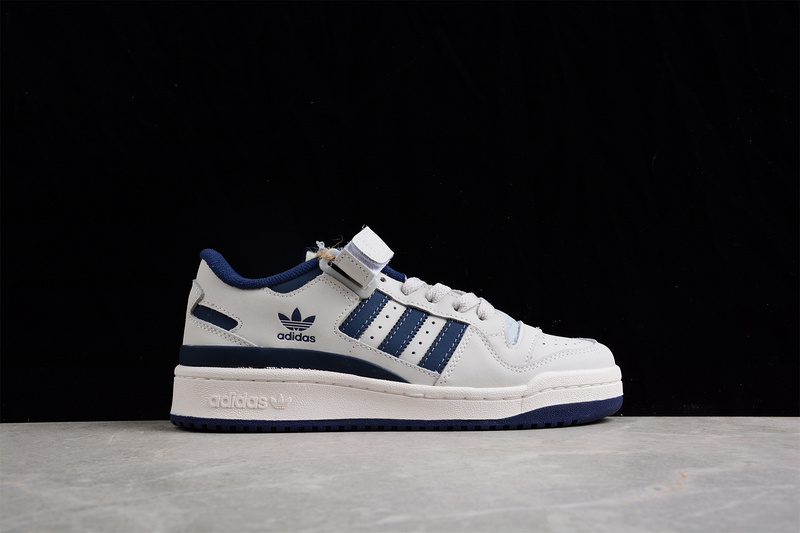 Forum 84 Low Shoes Light Gray/Dark Blue/White 7