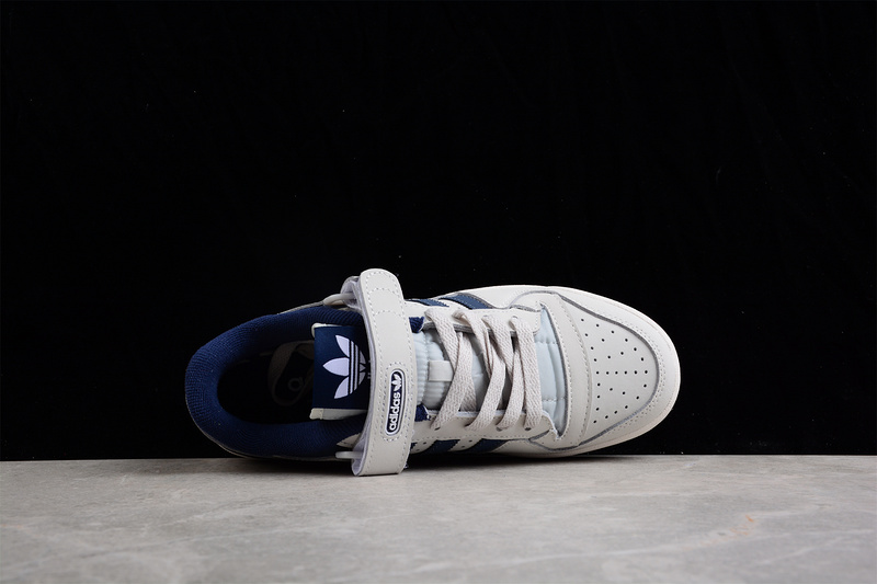 Forum 84 Low Shoes Light Gray/Dark Blue/White 15