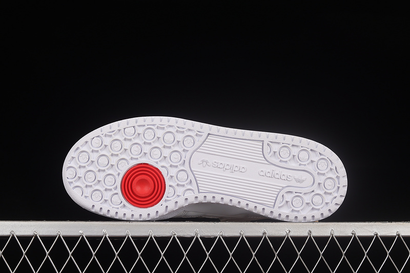 Forum 84 Low White/White/Red 27