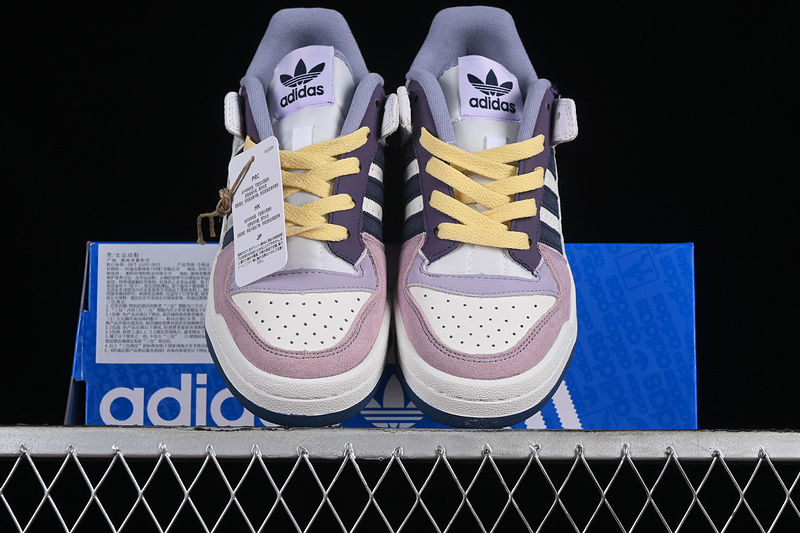 Forum 84 Low White/Purple/Yellow 11