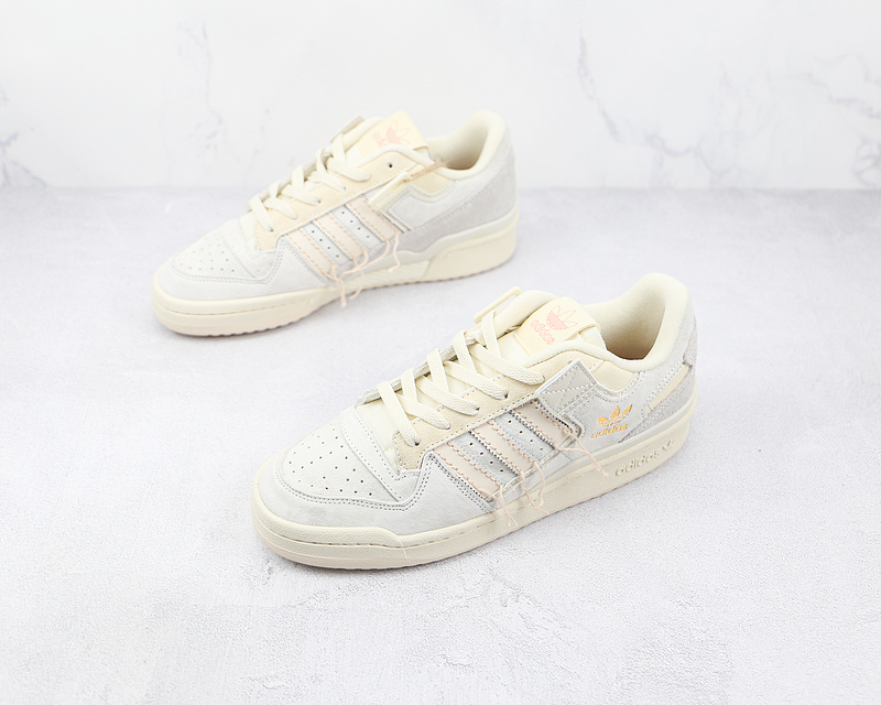 Forum 84 Low Off White Wonder White/Halo Blush 7