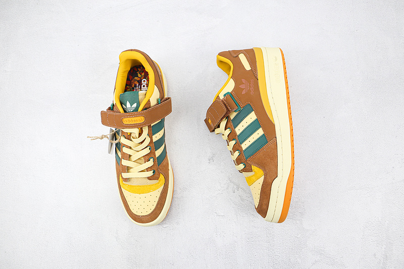 Forum Low Yoyogi Park Brown/Mustard/Dark Green 3