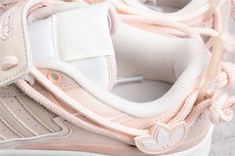 Forum Low Shoes Linen/Off White/Light Pink 17