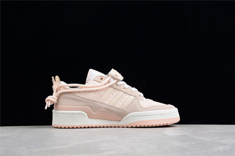 Forum Low Shoes Linen/Off White/Light Pink 23