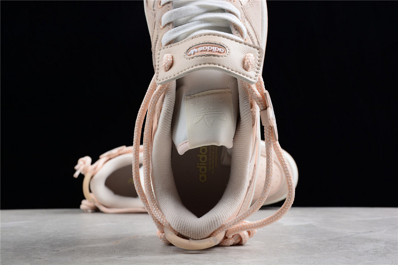 Forum Low Shoes Linen/Off White/Light Pink 25