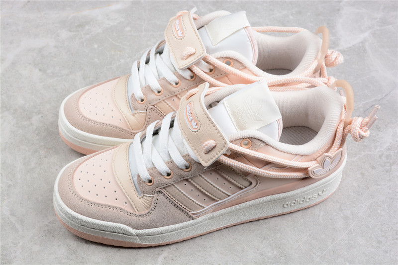 Forum Low Shoes Linen/Off White/Light Pink 31