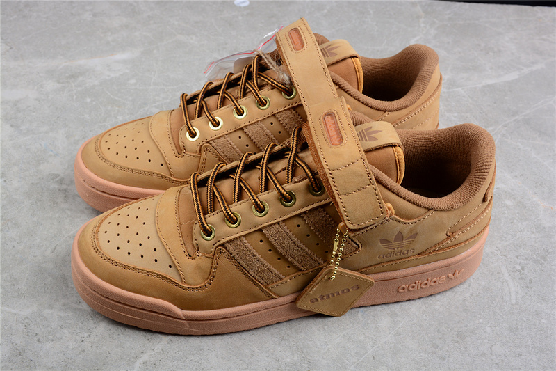 Atmos X Forum Low Shoes Wheat Mesa/Mesa/Gum 3