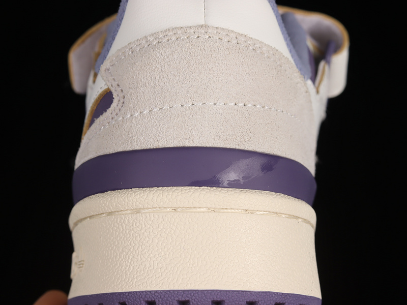 Forum 84 Low Shoes Off White/Tech Purple/Cream White 13