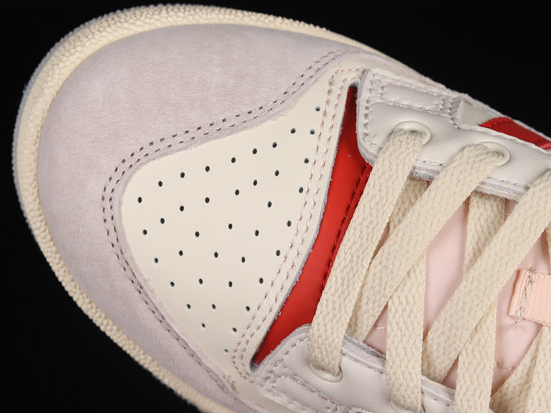 Forum 84 Low Shoes Off White/Pink Glow-Vivid Red 11