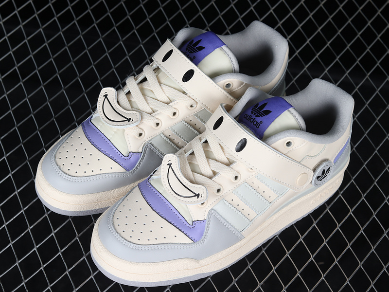 Forum 84 Low Shoes Cream White/Purple/Off White 27