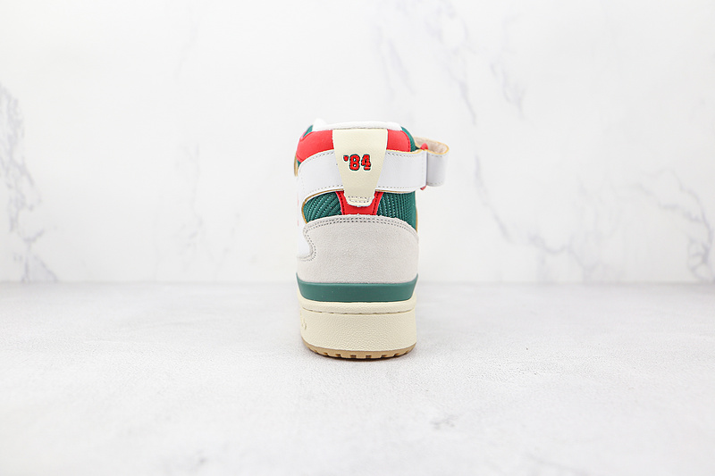 Forum 84 High Bucks White/Green/Red 3