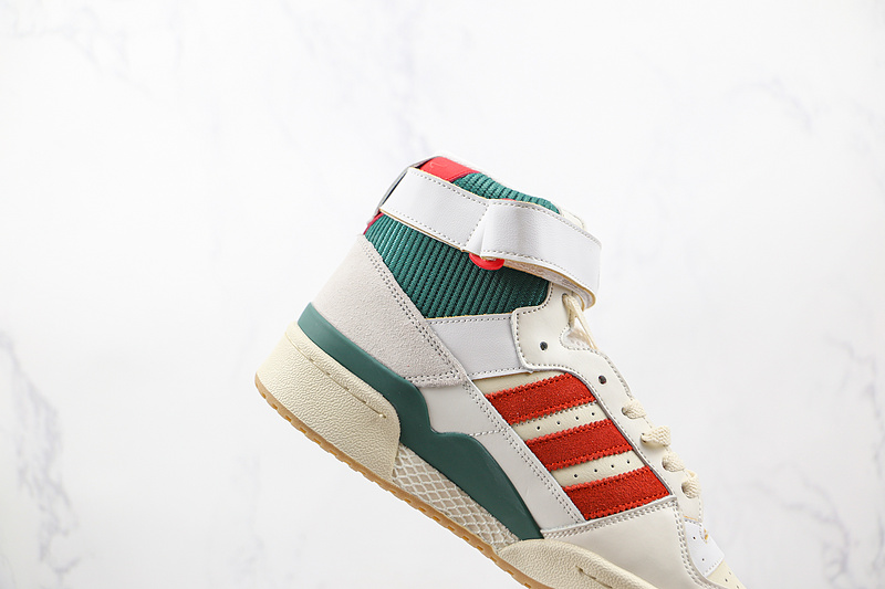 Forum 84 High Bucks White/Green/Red 11